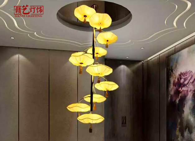 美爾家布藝吊燈場(chǎng)景圖1