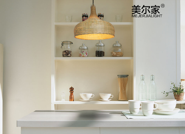 美爾家藤藝吊燈場景圖50